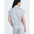 thumbnail image 3 of Scoop Women's and Women's Plus New Scubaknit Snap Vest, Sizes XS-4X, 3 of 5