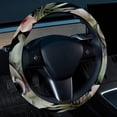 thumbnail image 2 of Koala 14.5 Inch Printing PVC Leather Auto Accessories Car Wheel Cover Steering Wheel Covers, 2 of 6