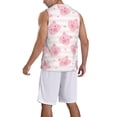 thumbnail image 5 of Easygdp Cartoon Pig Men's Mesh Basketball Jersey Quick Drying Sleeveless Shirts Fitted Muscle Tank Tops Sport Round Neck T-Shirt - XX-Large, 5 of 9