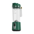 thumbnail image 2 of Licuadora portátil, exprimidor eléctrico, licuadora de vaso de 300 W, mini licuadora de frutas, botellas para verde, 2 of 9