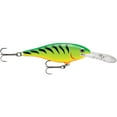 thumbnail image 2 of Rapala Shad Rap 05 9.25" Holographic Blue Shiner Hard Fishing Lure for Bass with Treble Hooks, 2 of 4