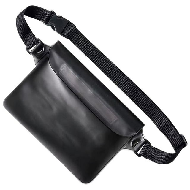 Grand Sac de Taille Imperméable pour Téléphone en Pvc à Triple Étanchéité, Ajustable, pour Randonnée, Rangement, Rafting, Rivière T1r5