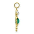thumbnail image 2 of FB Jewels 10K Yellow Gold May Boy Birthstone Charm, 2 of 3