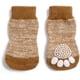 thumbnail image 4 of Paquete de 4 pares de calcetines antideslizantes para perros y gatos con control de tracción para uso en interiores, calcetines para perros y gatos con refuerzo de goma, talla M, 4 of 5
