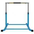 thumbnail image 4 of Adjustable Blue Gymnastics Bar for Kids - Expandable Junior Training Bar with Heavy-Duty Curved Legs - Ideal for Children's Gymnastics (Walmart Exclusive), 4 of 5