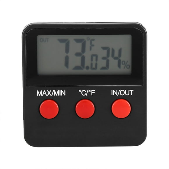 Heaveant Thermometer, Digital LCD Thermometer Hygrometer Temp Humidity Monitor Meter for Egg Incubator Pet Keeping