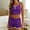 Purple#02, variant on Pajama Sets for Women Summer U Neck Cropped Sleeveless Tank Tops Sleepwear and Shorts Two Piece Set Casual Solid Loose Lightweight Loungewear Pj Set