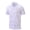 White Dots, variant on Men's Performance Golf Polo Shirt, Printed Short Sleeve, Dry Fit & Moisture Wicking, UPF 40+ 4-Way Stretch