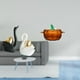 thumbnail image 2 of estatua de cisne,Estatuas y figuras de cisnes de cerámica modernas Esculturas,Escultura de animales Decoración centro de mesa,Plato de dulces,Plato de dulces de vidrio con tapa Tarro de, 2 of 8