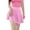 Purple, variant on Pleated Skirts for Women Hight Waist Mini Skorts with Undershorts Candy Colored Collection Skirt Party Skort Cheerleader Skirt(Wine,M)