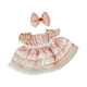 thumbnail image 5 of Ropa para muñecas de niña, trajes para muñecas, juguetes para muñecas hechos a mano, lindos accesorios para fotos, disfraz elegante para muñecas de Floral rosa, 5 of 8