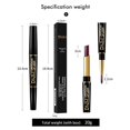 thumbnail image 5 of Double Ended Matte Lipstick Long Lasting Wateproof Lipsticks Brand Lip Makeup Cosmetics Dark Red Lips Liner Pencil Beauty, 5 of 5