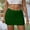 Green, variant on Women's Stretchy High Waist Pleated Mesh Layered Bodycon Mini Skirt for Party Club and Daily Wear