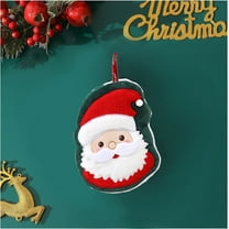 KOYPTL Christmas Hand Towel for Drying,Soft Santa Abosrbent Hanging Towels for Household Kitchen Bathroom,Christmas Decorations Gift for Christmas Stocking Stuffers Winter Birthday Ornaments