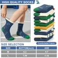 thumbnail image 4 of Lorrita 10 Pairs Kids Socks for Boys Funny Cartoon Athletic Boys Socks Colorful Pattern Print Boys Crew Socks 7-10 Years, 4 of 6