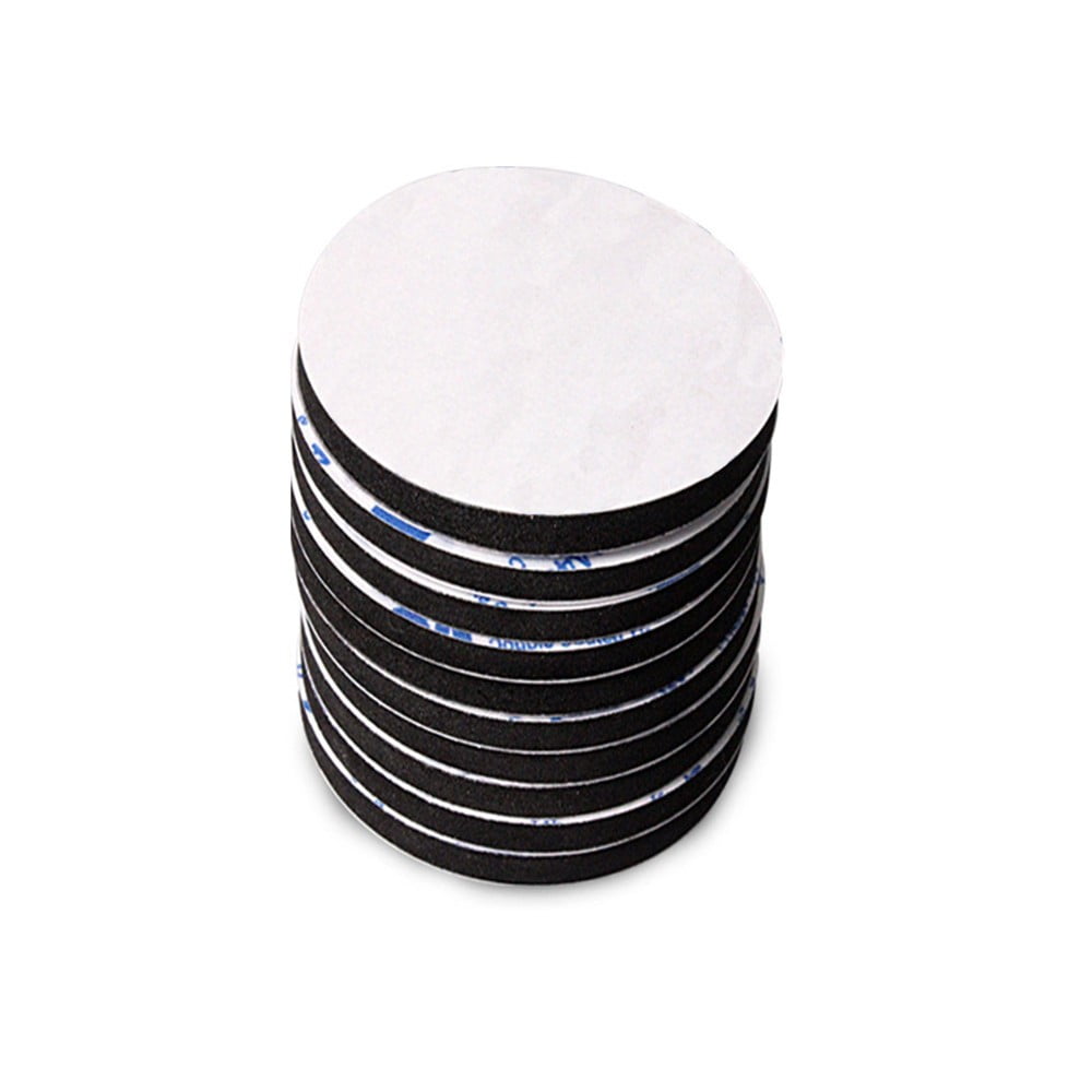 60pcs Double Sided Black Foam Tape Strong Square Car & Home Use