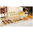thumbnail image 4 of Acrylic Riser Clear Display Risers, Ngxiha Perfume Stand Organizer, Clear Acrylic Shelf Risers for Display Stands for Food, Tabletop Use, Figurines, Clear Cupcake Stand Risers, 4 of 7