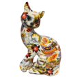 thumbnail image 4 of DOLITY Statue de Chat Colorée Ornement de Table Figurine de Chat Collection de Bureau pour la Maison, 4 of 9