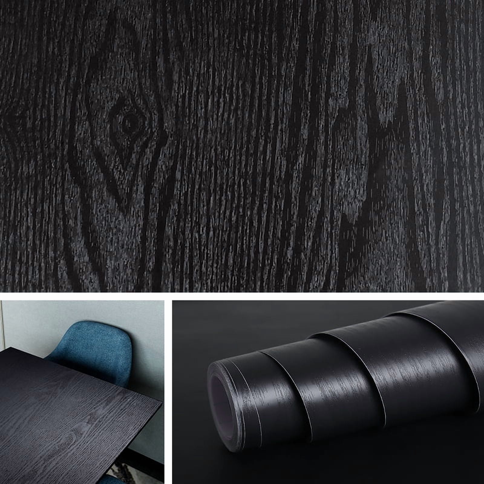 Vinyl Self-adhesive Waterproof Wood Wallpapers Wall Stickers for Wall in Rolls Furniture Renovation Film Bedroom Home Decor PVC