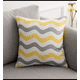 thumbnail image 3 of Juego de Fundas de Almohadas Estampadas Labg 45 × 45 Cm 4 Piezas colores Amarillo/Blanco/Gris, 3 of 5