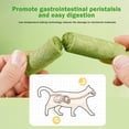 thumbnail image 5 of Cat dental Chew Sticks, Premium Cat Grass Treats for indoor Cats, Chicken-infused for Palatability, Supports Teeth Cleaning and Hairball Reduction, 10 Piece 50G Container, 5 of 7