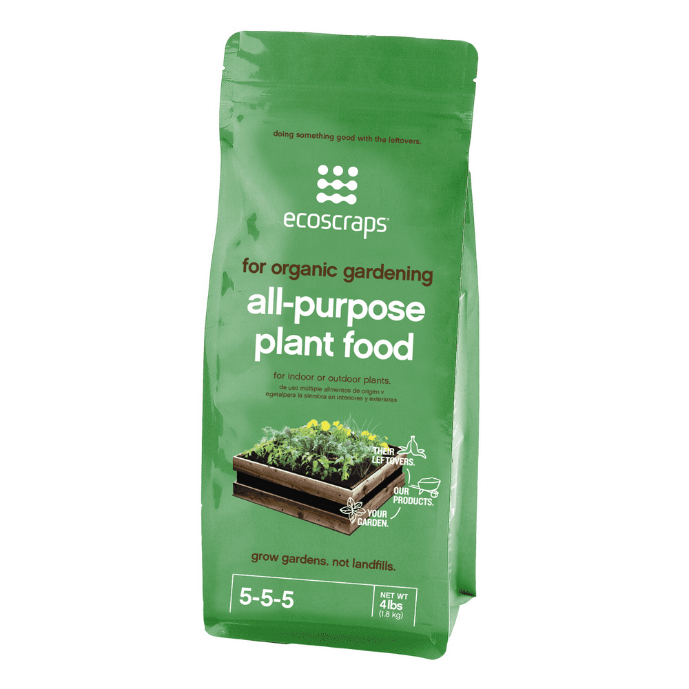 Ecoscraps for Organic Gardening AllPurpose Plant Food 4lbs. Walmart