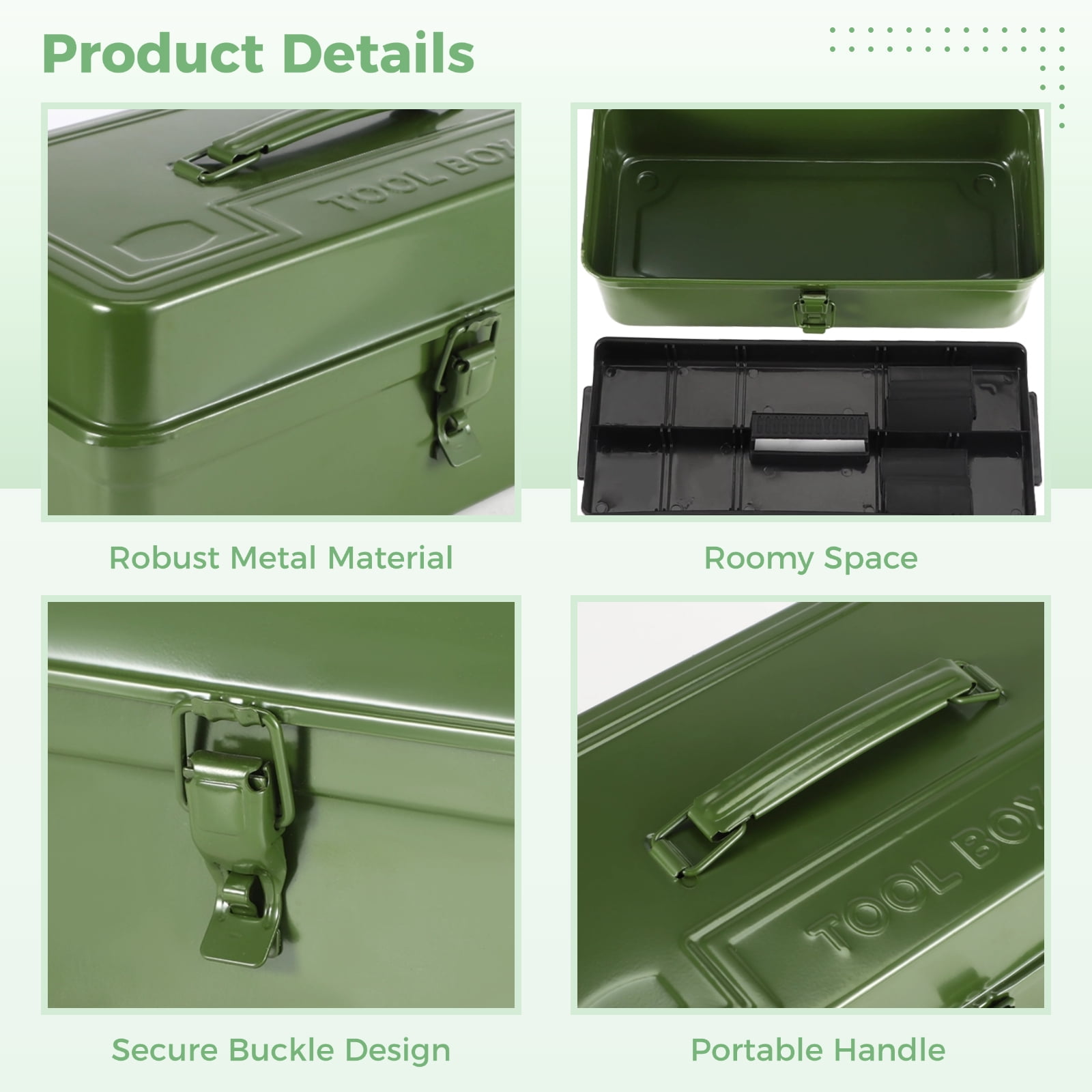 Metal Seed Storage Organizer Set with 30 Bottles, 30 Bags & 30 Labels, Plus 3 Tools & 1 Marker – Portable Seed Saving Box for Gardeners, Home Gardening, Planting Season, Green