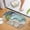 Wine, variant on Beach Bathroom Rugs Soft, Absorbent, Non Slip Bath Mat for Bathroom, Kitchen, Entryway Decor with Starfish Shell Design