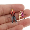 thumbnail image 4 of Figuras de Personas 1/64, Juguete para Escena de Mesa de Arena, Adornos para Proyectos de Bricolaje Macarena Figuras en miniatura, 4 of 8