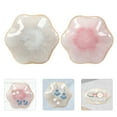 thumbnail image 3 of 2pcs Ceramic Jewelry Tray Jewelry Plate Trinket Dish Ring Dish Key Holder Tray, 3 of 5