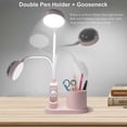 thumbnail image 5 of Desk Lamp Kids Bedside Lamp w/ Pen Holder Dimmable Rechargeable LED Reading Lamp, 5 of 5