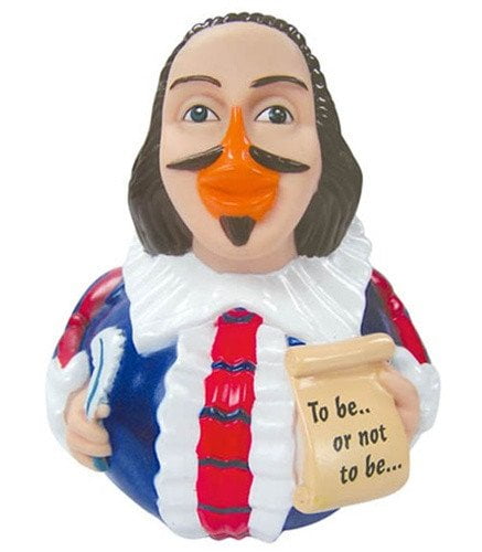 shakespeare rubber duck