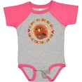 thumbnail image 3 of Inktastic Happy Thanksgiving with Cute Turkey Boys or Girls Baby Bodysuit, 3 of 5