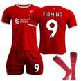 thumbnail image 1 of 23-24 Liverpool Home Football shirt for children no - 9 FIRMINO 8-9 years, 1 of 5