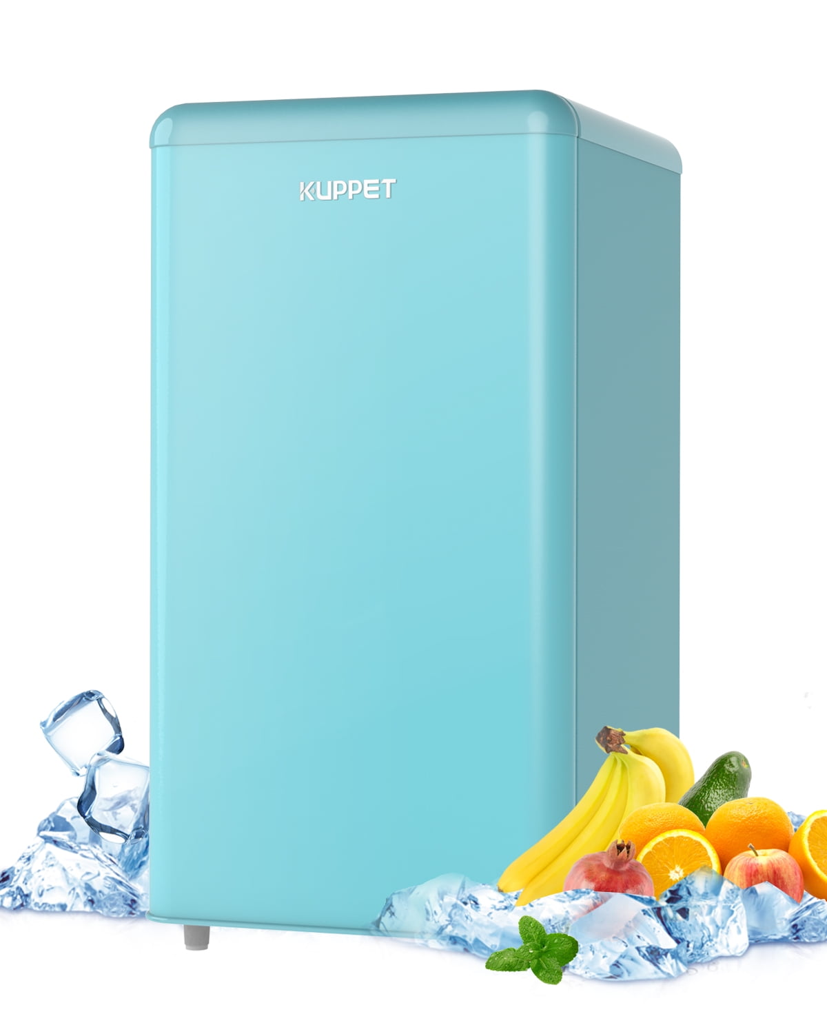 KUPPET Compact Refrigerator, Mini fridge with Thermostat Adjustable for