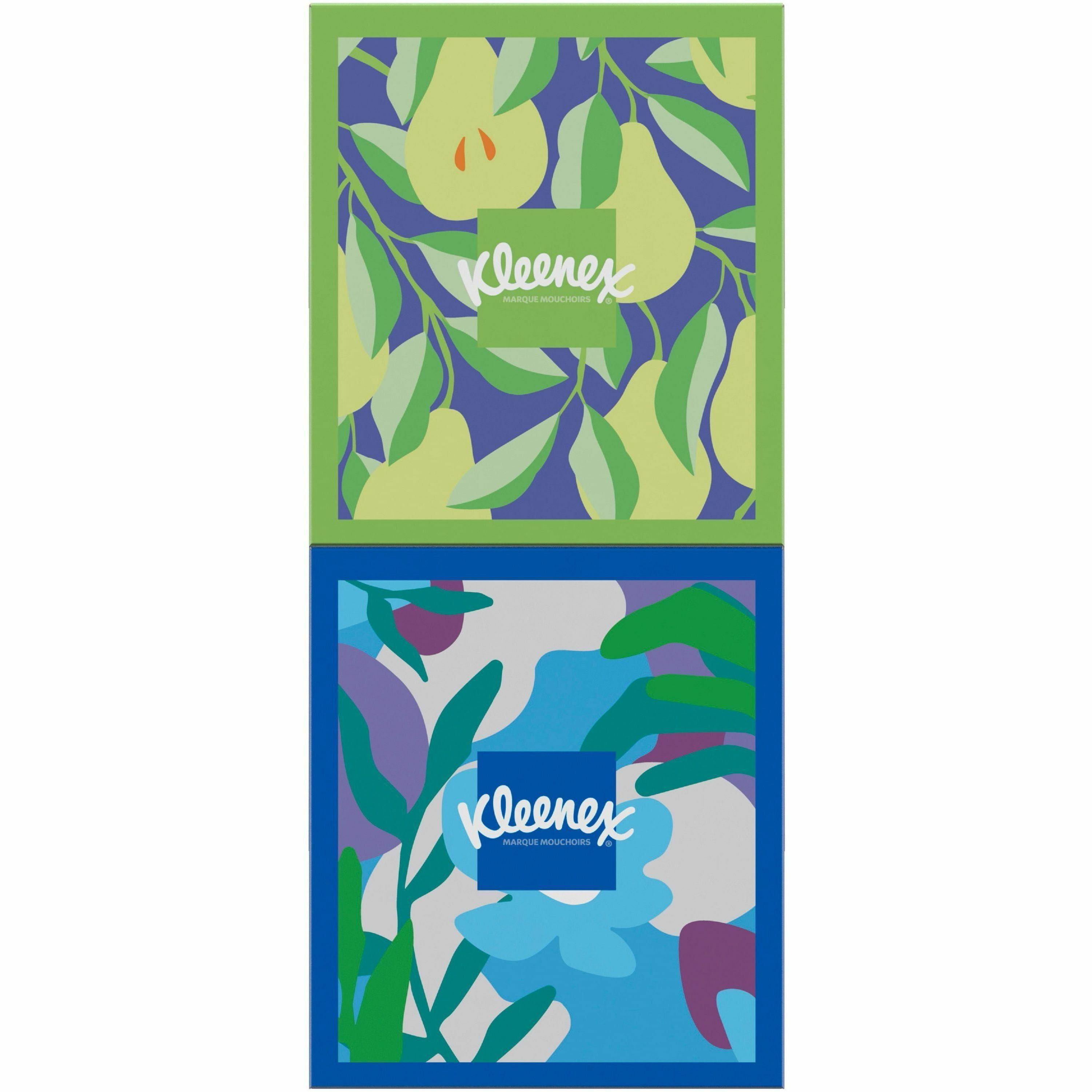 Kleenex Trusted Care Tissues - 2 Ply - 8.20" X 8.40" - White - Soft, Strong, Absorbent, Durable, Pre-moistened - For Home, Office, School - 70 Per Box - 12 / Carton
