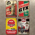 thumbnail image 2 of Kit Pintura Hierro Rectangular Placa Metal Vintage Gasolinera 4 Uds. 20x30cm, 2 of 9