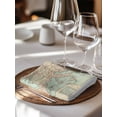 thumbnail image 6 of Vintage Map Cloth Napkins Set of 4 Reusable Dinner Napkins, Western Retro Art Maps Cocktail Napkin Washable Table Napkins for Wedding/Holiday Party/Baby Shower 20"x20", 6 of 7