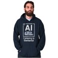 thumbnail image 5 of Camping is Elemental Ironic RV Hoodie Sweatshirt Women Men Brisco Brands X, 5 of 6