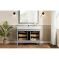 thumbnail image 2 of Legion Furniture WS2518-48-CD 48 in. Cadet Finish Solid Wood Sink Vanity, 1 ft. Artificial Stone Top, 2 of 4