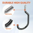 thumbnail image 3 of 8-Pack Heavy Duty Bike Hook, Loading Capacity 100 LBS, 6 inch, Bike Hooks for Garage Wall and Garage Ceiling, 3 of 4