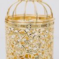 thumbnail image 6 of Candle Holder Promotion Sale! Nomeni European Hollow Iron Candlesticks Ornaments Gold Plating Decorative Cage Flower Pattern Wedding Home Decoration Creative Wedding Props, Home Decor Clearance Sale, 6 of 7
