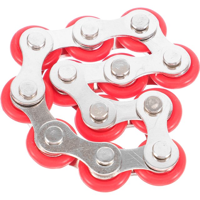 BRIGHTFUFU Jouets de Décompression Réduisant le Stress Chaîne de Vélo Anti-Stress pour Ajouter des Utilisateurs 1Pcs