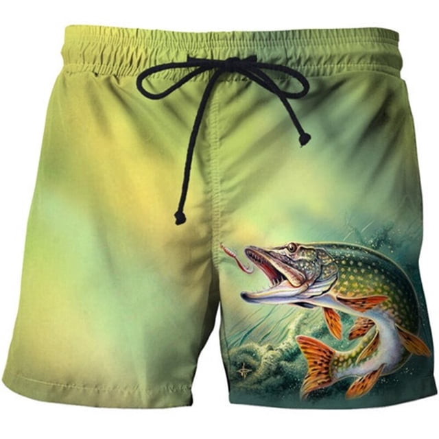 Pantalones cortos con estampado de tiburones en 3D para hombre y mujer, Shorts de playa modernos, con diseño de mar profundo, para verano Fivean unisex