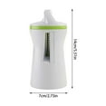 thumbnail image 3 of DGQPLPD 2PC Vegetable Spiralizer, Zucchini Noodle Maker, Spiralizer Noodle Maker, Zucchini Spiraler, Spiral Vegetable Cutter, Handheld Zucchini Spiralizers, 3 of 9