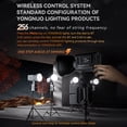 thumbnail image 4 of Photography Lamp,Cob Bead 12 5600k Color Temperature 200w Power 5600k With Cob Bead Led Video 200w Temperature With Cob Video 200w Power 12 Scene Support Bead 12 Scene Power 5600k Color Live, 4 of 6