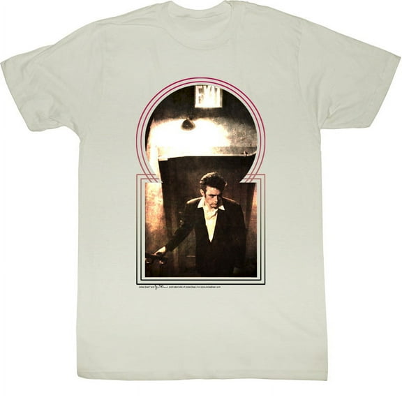 James Dean Key Natural Adult T-Shirt
