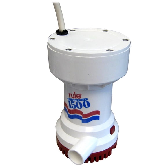 Bomba de Sentina Automática Rule 1500 GPH Salida 1.1"