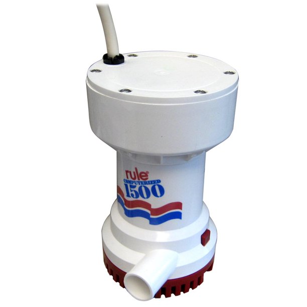 Bomba de Sentina Automática Rule 1500 GPH Salida 1.1"