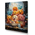 thumbnail image 2 of Designart "Playful Parade Of Popart Pancakes" Pop Art Wall Art Prints, 2 of 7